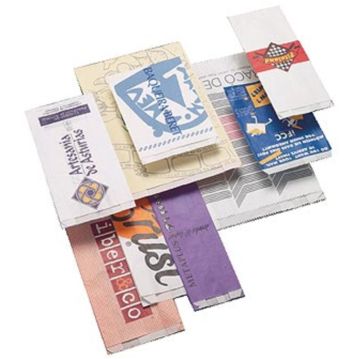 Saqueta de Papel Kraft Branco 300x140+50mm F300 1000un