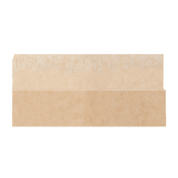 Saqueta Papel Aberta em 2 Lados 350x170/90mm Kraft 500 un