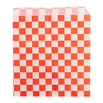 Saqueta Papel Aberta em 2 Lados Antigordura 130x140mm Burger - Fitipaldi Vermelho Pfas Free 1000 un