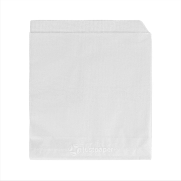 Saqueta Papel Aberta em 2 Lados Antigordura 130x140mm justpaper Pfas Free 1000 un