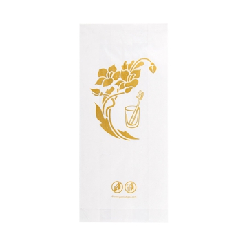 Saco de Papel Cristal para Proteo de Copos 90+35x180mm 500 un