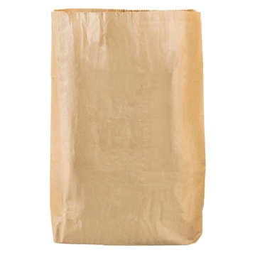 Saco de papel Kraft Compostvel para Lixo 15L 260+200x460mm 400 un