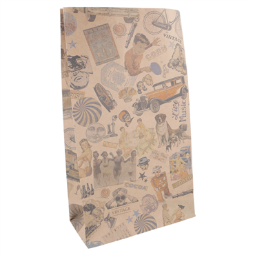 Saco SOS Vintage 200+90X345mm 500 un