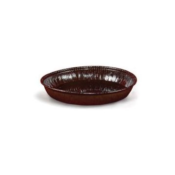 Molde em Papel Castanho Plastificado para Forno Redondo 145x25 mm 1000un