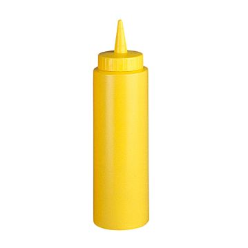 Frasco para Molhos Amarelo 240ml 6 un