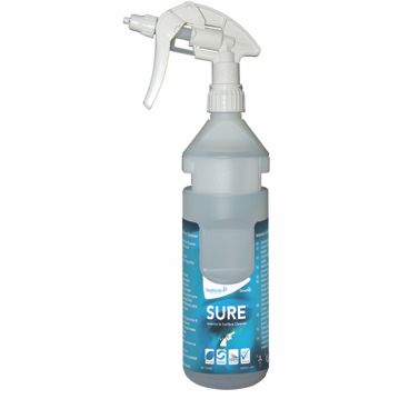 Frasco Plstico com Pulverizador Sistema Divermite / DQFM para Sure Interior Surface Cleaner