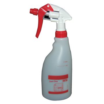 Frasco Plstico com Pulverizador Sani DES - 500ml