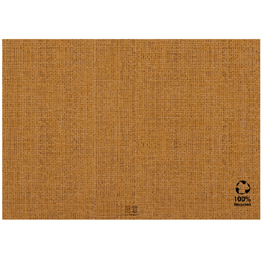 Toalhete de Papel Kraft Reciclado 300x400mm Gofrado Serapilheira 20x50 un