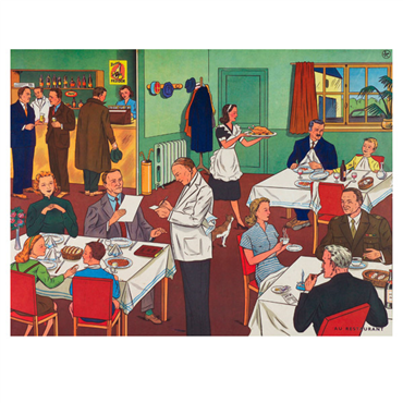 Toalhete Papel Offset Au Restaurant 310x430mm 4x500 un