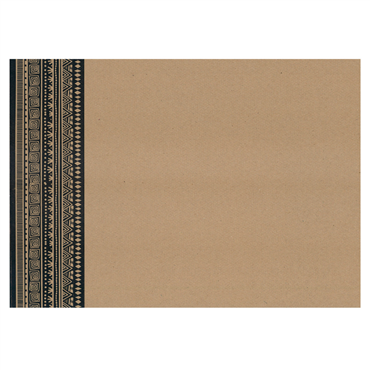 Toalhete de Papel Kraft Reciclado 310x430mm Gofrado Nairobi 20x50 un