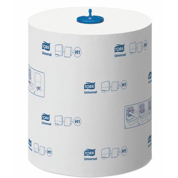 Toalla Manos de Papel en Rollo 21cm x 280m 1 folha Universal Branca Tork Matic 6 rollos