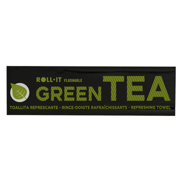 Toalhita Refrescante Flushable Ch Verde Roll-It 320 un