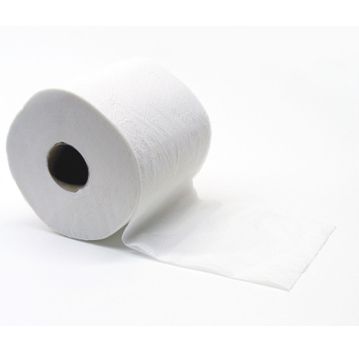 Rolo Papel Higinico 3 folhas Pasta Virgem Branco 18,8m 96 un