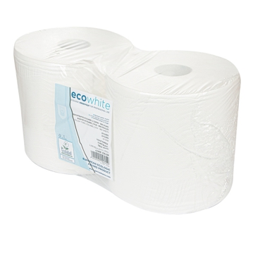 Rolo Industrial de Papel Tissue 2 folhas 315m 900 folhas de 260x350mm 2 un