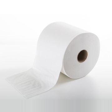 Rolo Industrial de Papel Pasta Virgem Liso 1000m 1 folha Progelcone 2 un