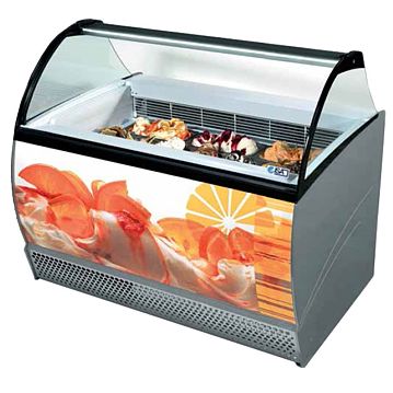 Vitrine para Gelado ISA Isabella LX New 140 10+10 cubas