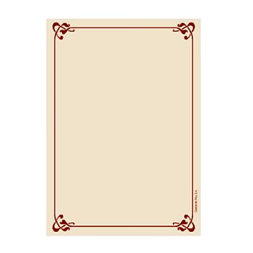 Folha Papel para Menus A5 6un