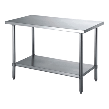 Mesa de Trabalho em Inox 2 Nveis 900x600x960mm