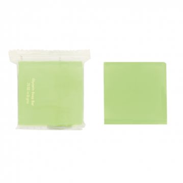 Sabonete Glicerina Verde 19g 40x40mm 10x50 un