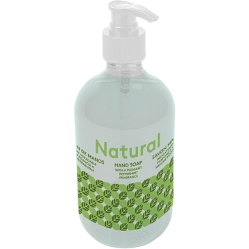 Sabonete Lquido para Mos em Frasco 500ml 150mm Natural 20 un