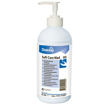 Desinfetante de m�os Soft Care Med H5 - 500ml