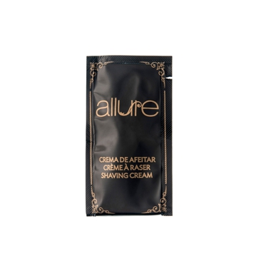 Creme de barbear em Saqueta Allure 5ml 80x45mm 4x500 un