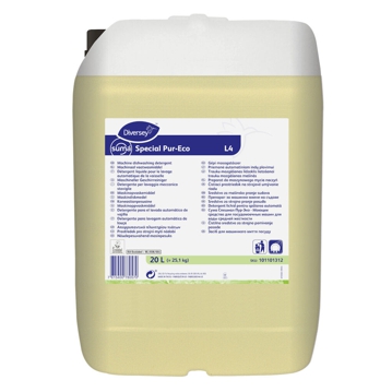 Detergente para lavagem mecnica da loua guas mdias e duras Suma Special Pur-Eco L4 - 20L