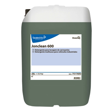Detergente multiusos para lavagem de todo o tipo de carroarias Jonclean 600 - 20L