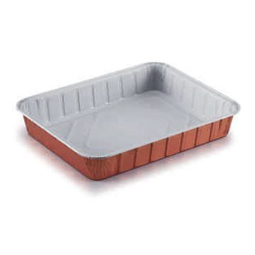 Forma de Aluminio Lacado Rectangular Bordo G 1190cc - R11G