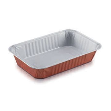 Forma de Aluminio Lacado Rectangular Bordo G 800cc - R1G