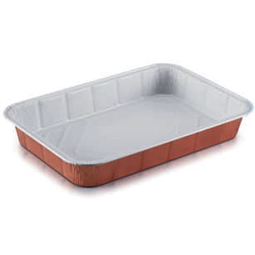 Forma de Aluminio Lacado Rectangular Bordo G 2450cc - R2G