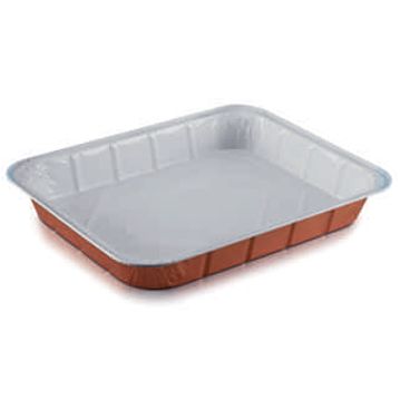 Forma de Aluminio Lacado Rectangular Bordo G 2625cc - R32G