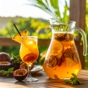 Sangria de Espumante com Maracuj e Abacaxi