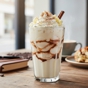 Frapp� de Chocolate Branco e Canela