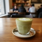 Latte com Caf� e Pistachio
