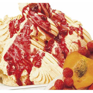Gelado Pssego Framboesa