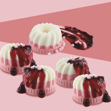 Pannacotta de Frutos Vermelhos