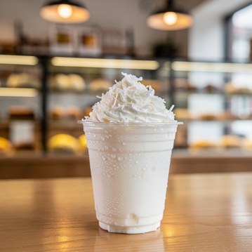Frapp� de Iogurte e Coco
