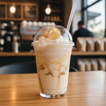 Frapp� de Chocolate Branco e Gengibre