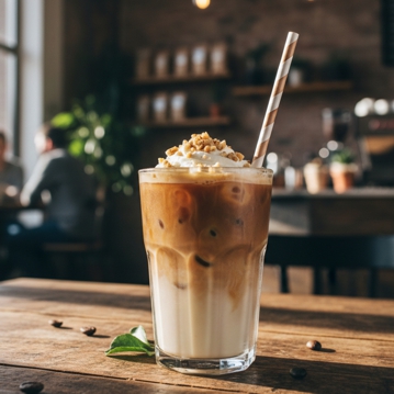 Iced Latte com Caf� ou Matcha e Avel�