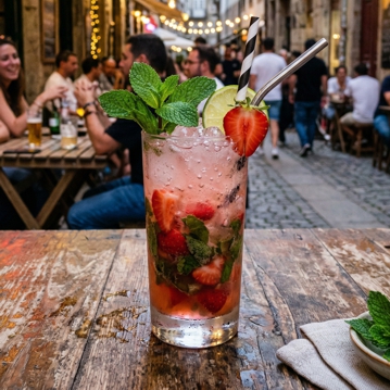 Mojito de Morango